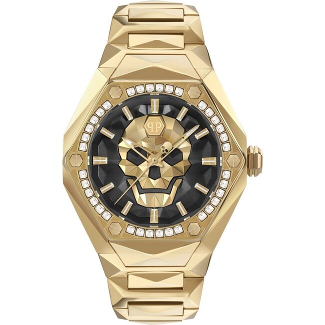 PHILLIPP PLEIN Analog 'The $kull Spikes' Herren Uhr PWPWA0824