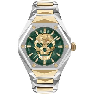 PHILLIPP PLEIN Analog 'The $kull Spikes' Herren Uhr PWPWA0724