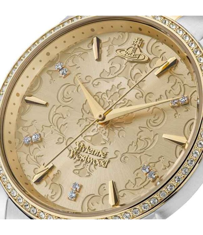 Vivienne Westwood   Wallace VV208CPSG Quarz Champagner Damenuhr