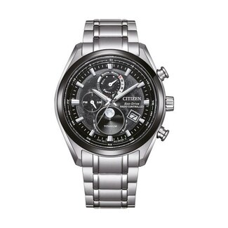 Citizen BY1018-80E Eco-Drive Mondphase Titanium Funkuhr Herrenuhr