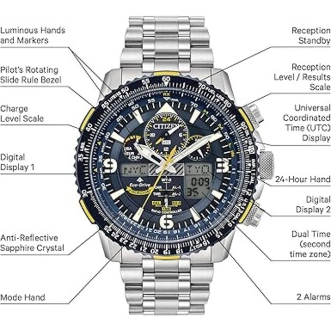 Citizen Promaster Skyhawk A-T Blue Angels Eco-Drive  Herrenuhr  JY8078-01L