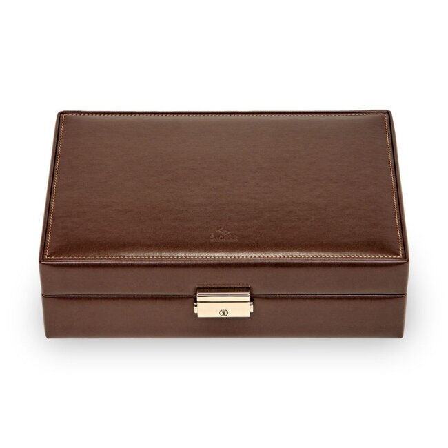 Sacher Uhrenetui für 12 Uhren new classic / mocca