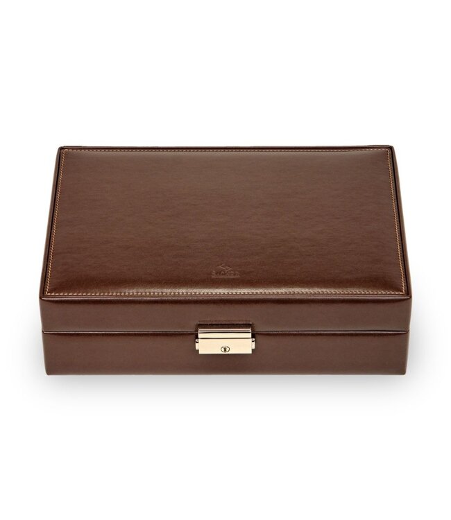 Sacher Uhrenetui für 12 Uhren new classic / mocca