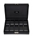Sacher  Uhrenetui für 10 Uhren black exclusive / schwarz (Leder)