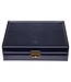 Sacher  für 10 Uhren acuro / navy (Leder)