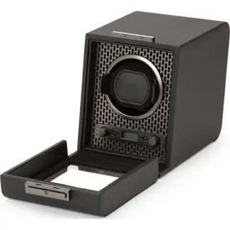 WOLF 1834 Uhrenbeweger Axis Single Watch Winder grau