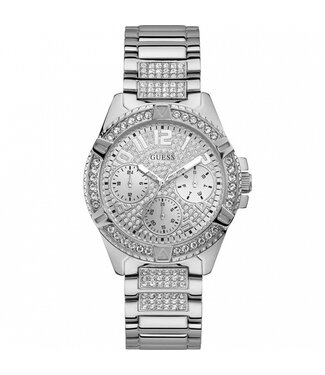 Guess  Lady Frontier W1156L1 Quarz Silber/Gold Damenuhr