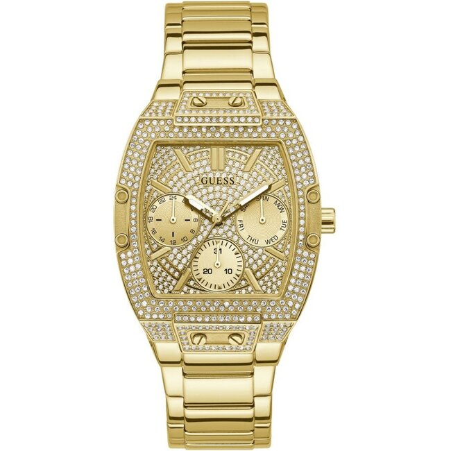 Guess Heavy Raven Gold  GW0104L2 Damenuhr