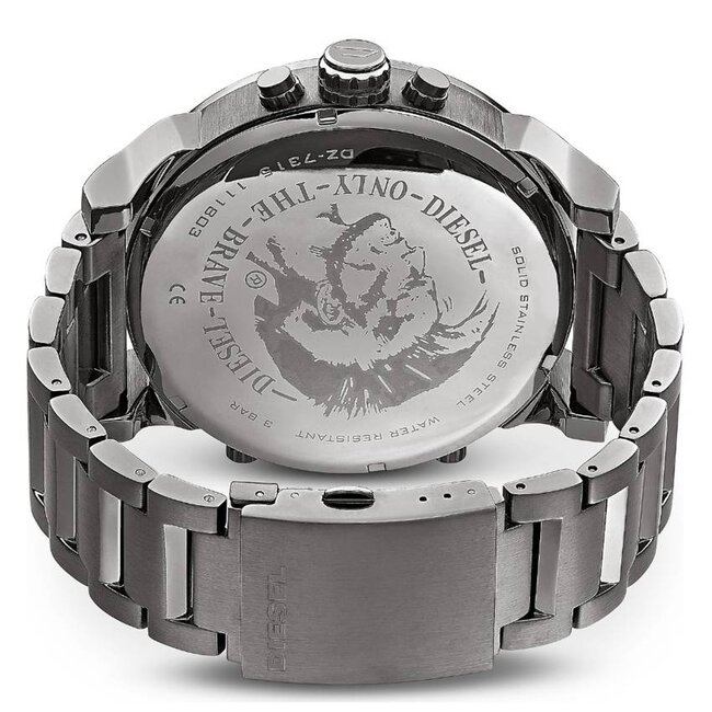 Diesel  Mr. Daddy in Grau DZ7315 Herrenuhr