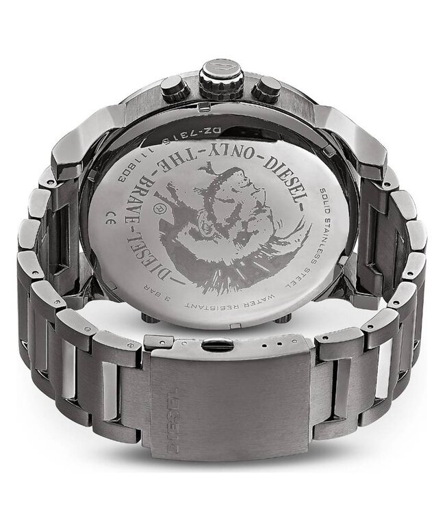 Diesel  Mr. Daddy in Grau DZ7315 Herrenuhr