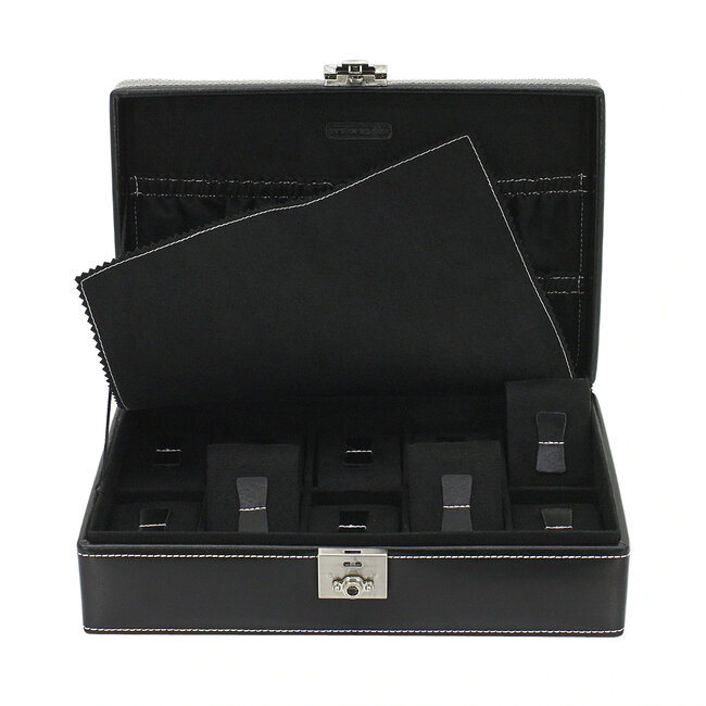 Friedrich   Uhrenkoffer London für 10 Uhren aus Leder