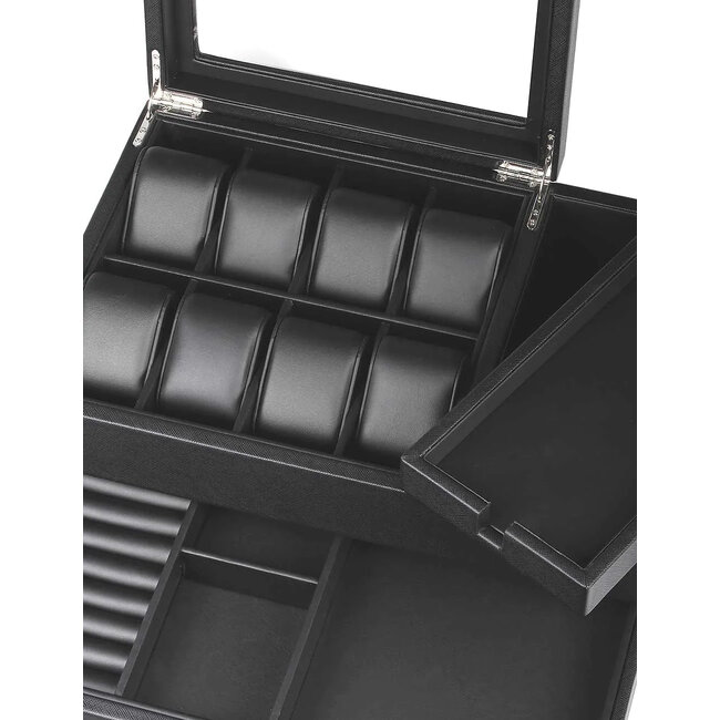 CHRONOGUARD    Uhrenbox  Buttler  Uhrenbox  schwarz