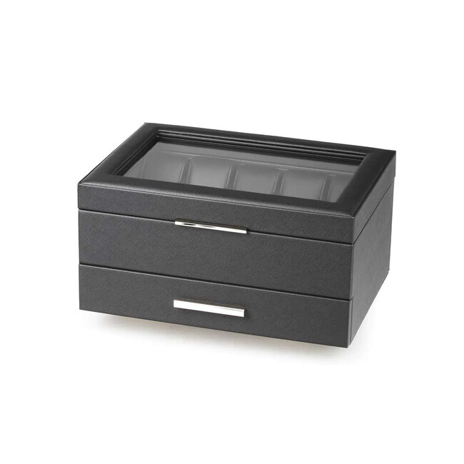 CHRONOGUARD    Uhrenbox  10+ Uhrenaufbewahrung  schwarz