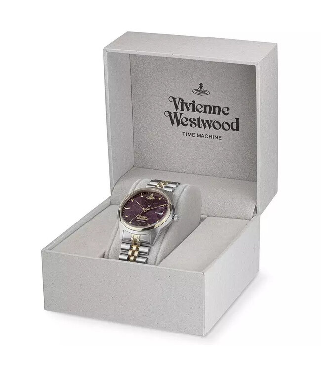 Vivienne Westwood  Camberwell VV261BYSG Quarz Burgund Damenuhr