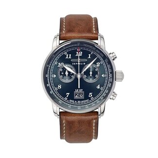 Zeppelin 8684-3 Herrenuhr LZ127 Graf Zeppelin Chronograph 40mm 5ATM