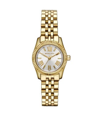 Michael Kors  Petite Lexington MK3229 Damenuhr Weiss/Silber Edelstahl