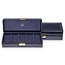 Sacher Uhrenetui für 5 Uhren acuro / navy (Leder)
