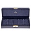 Sacher Uhrenetui für 5 Uhren acuro / navy (Leder)