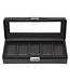 Sacher  Uhrenetui für 5 Uhren black exclusive / schwarz (Leder)