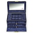 Sacher  Schmuckkasten Elly acuro / navy (Leder)