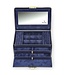 Sacher  Schmuckkasten Elly acuro / navy (Leder)
