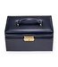 Sacher  Schmuckkasten Elly acuro / navy (Leder)