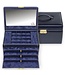 Sacher  Schmuckkasten Lena acuro / navy (Leder)