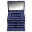 Sacher  Schmuckkasten Lena acuro / navy (Leder)