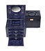 Sacher Schmuckkasten Marta acuro / navy (Leder)