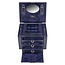 Schmuckkasten Marta acuro / navy (Leder)
