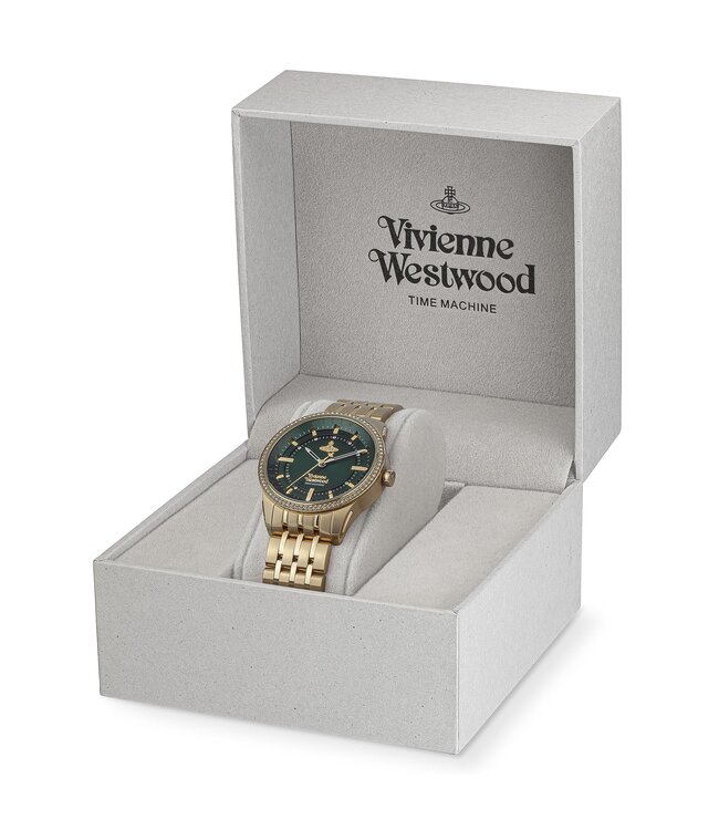 Vivienne Westwood  East End VV262GRGD Quarz Grün Damenuhr