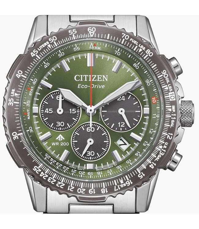 Citizen   Promaster Navihawk CA4664-60W Eco-Drive Grün Herrenuhr
