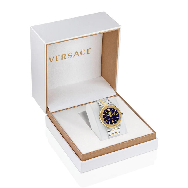 VERSACE  Analog 'Greca Logo Moonphase' Damen Uhr VE7G00223
