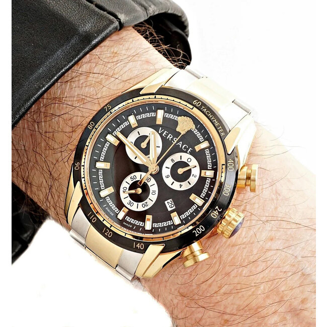 VERSACE V-Ray Bicolor VE2I00421 Herrenuhr Swiss Made