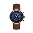 Bauhaus  Herrenuhr Solar Chronograph mit Lederband 2086-3