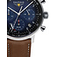 Bauhaus  Herrenuhr Solar Chronograph mit Lederband 2086-3