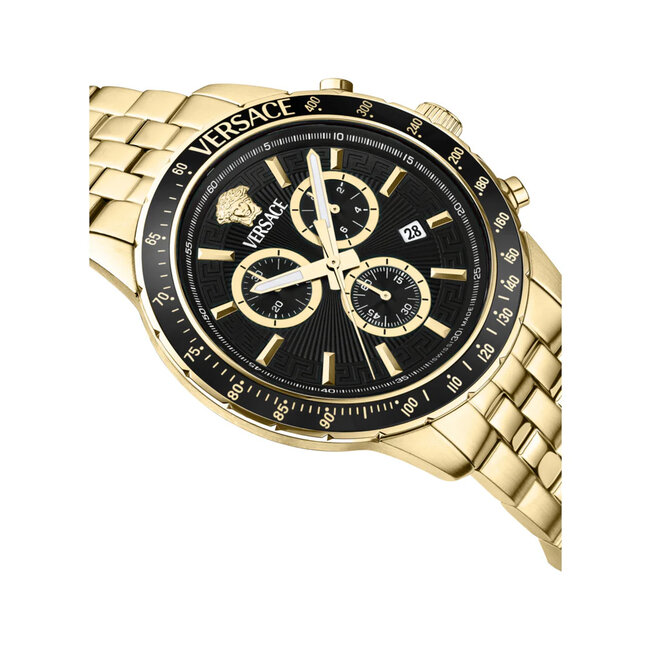 VERSACE VEZCA0724 Herrenuhr Sporty Chrono 44mm 5ATM