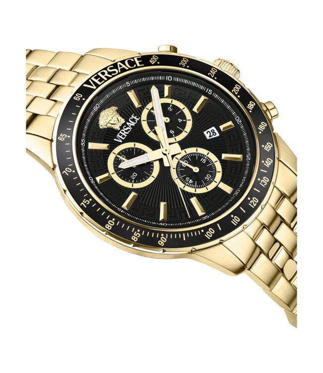 VERSACE VEZCA0724 Herrenuhr Sporty Chrono 44mm 5ATM