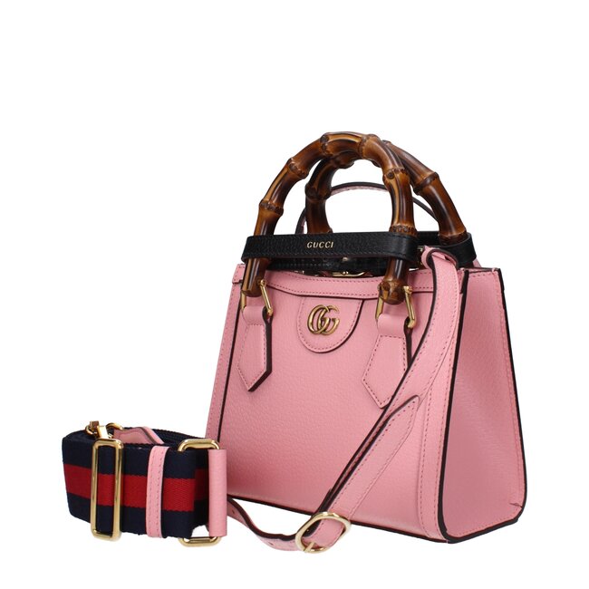 Handtaschen Damen Leder Rosa
