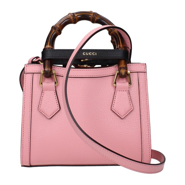 Handtaschen Damen Leder Rosa