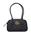 Schultertaschen Damen Leder Schwarz