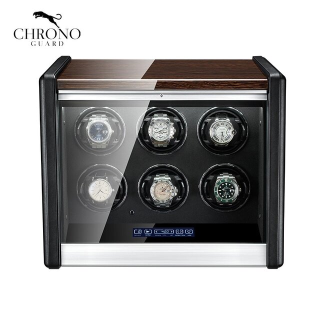 CHRONOGUARD     Premium 6 Uhrenbeweger Fingerprint