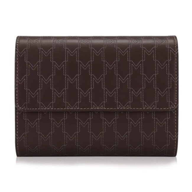 Modalo  OPTIMUS Uhrenrolle 6 Uhren braun Leder