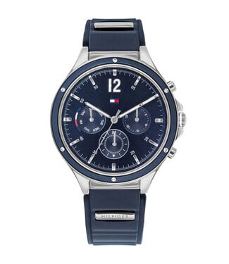 Tommy Hilfiger  Eve 1782281 Blau Silikon Damenuhr
