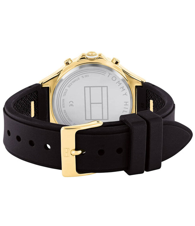 Tommy Hilfiger   Eve 1782282 Schwarz Gold Damenuhr