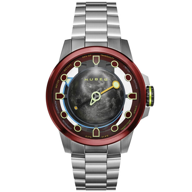 Nubeo  NB-6091-44 Herrenuhr Tranquility Automatik Limited 48mm 10ATM
