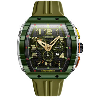 Nubeo NB-6088-05 Herrenuhr Magellan Retrograde Chronograph 49mm 5ATM
