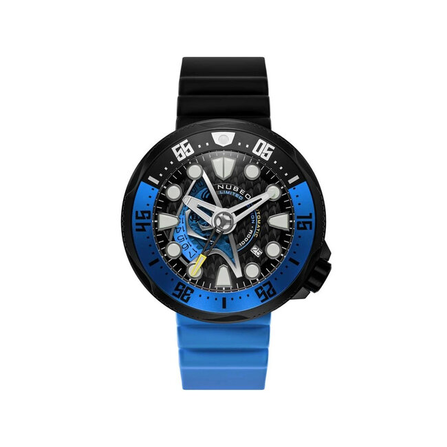 Nubeo NB-6104-02 Herrenuhr Ventana Star Trek Starfleet Automatik Limited 50mm 100ATM
