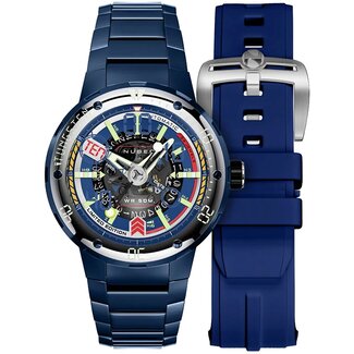 Nubeo NB-6090-33 Herrenuhr Mariner 9 Automatik Limited Edition 50mm 5ATM