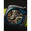 Nubeo NB-6096-01 Herrenuhr Ecliptic Dual Time 45mm 5ATM